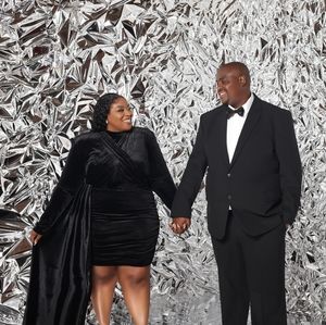 Black Velet Dress Plus Size Size 18